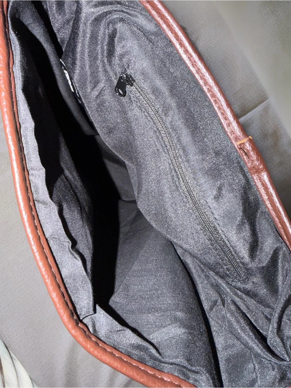 Disney Star Wars Chewbacca Brown Leather‎ Messenger Bag Satchel